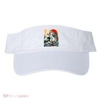 Catzilla Cat Japanese Art Funny Cat Gifts Visor thumb 0