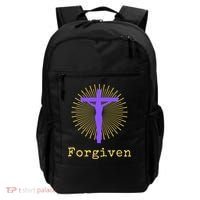 Chrisitan Cross Jesus Forgiven Faith Gift Backpack thumb 0