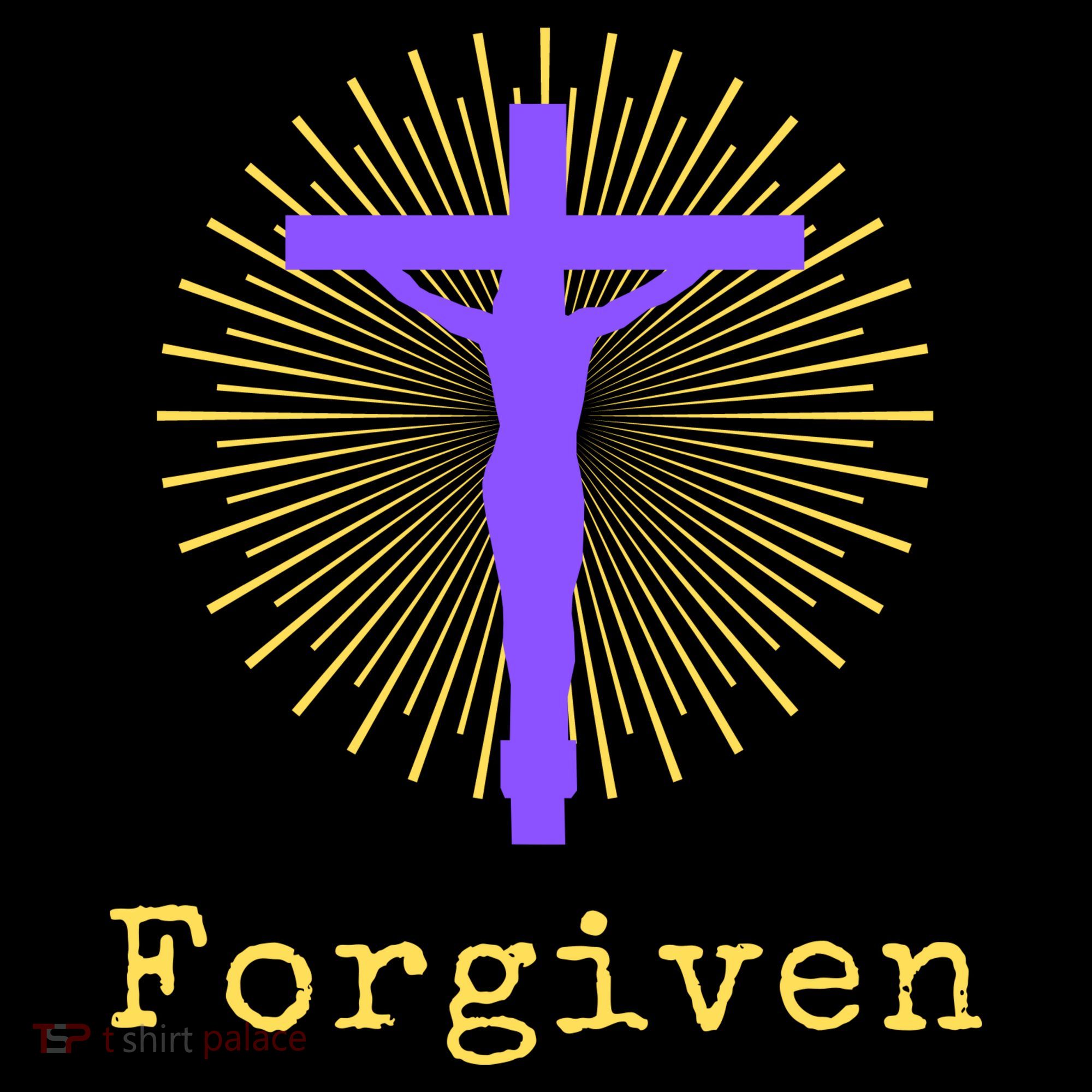 Chrisitan Cross Jesus Forgiven Faith Gift Women's Hoodie