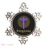 Chrisitan Cross Jesus Forgiven Faith Gift Ornament thumb 0