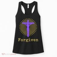Chrisitan Cross Jesus Forgiven Faith Gift Women's Tank Top thumb 0