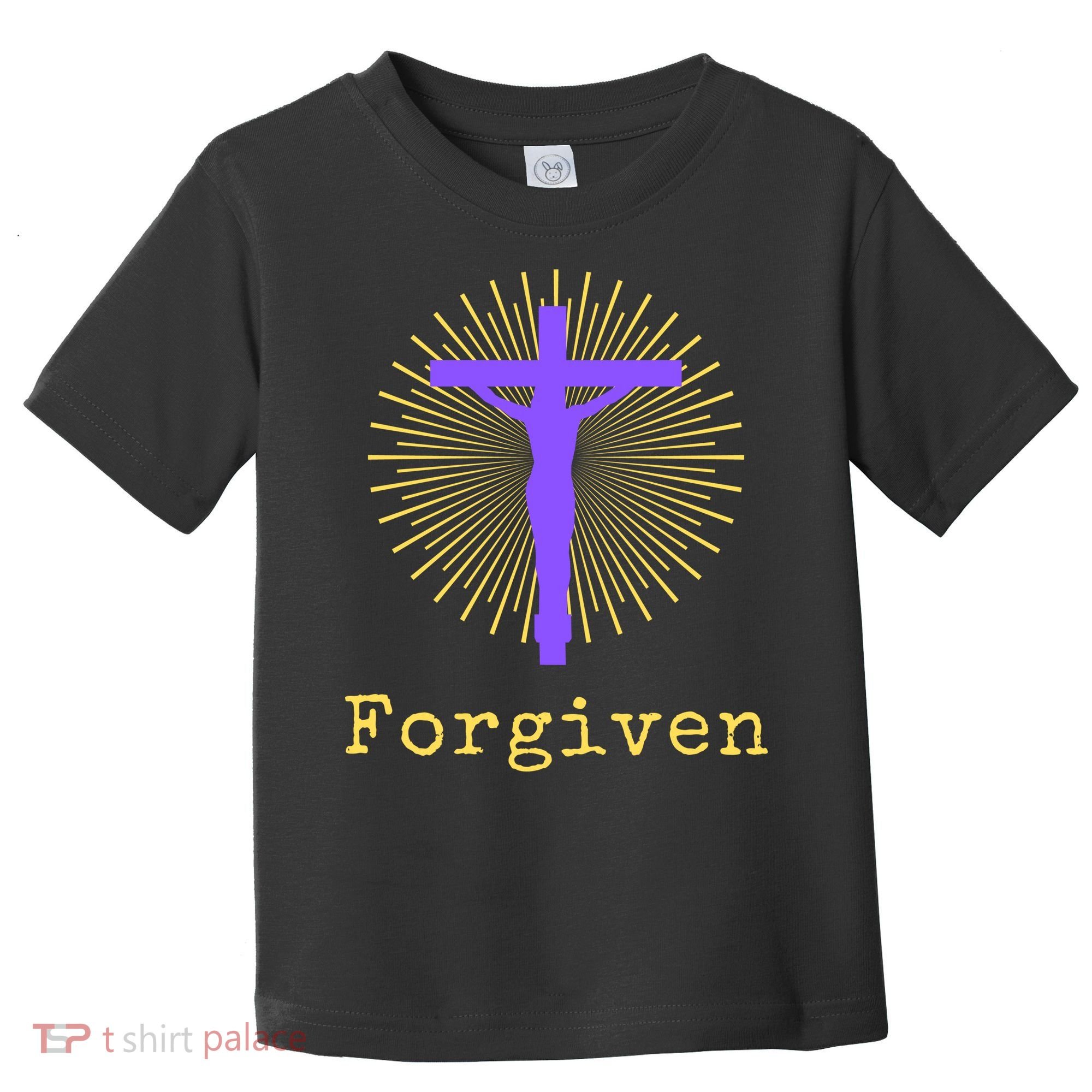 Chrisitan Cross Jesus Forgiven Faith Gift Toddler T-Shirt