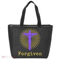 Chrisitan Cross Jesus Forgiven Faith Gift Tote Bag thumb 0