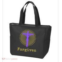 Chrisitan Cross Jesus Forgiven Faith Gift Tote Bag thumb 3