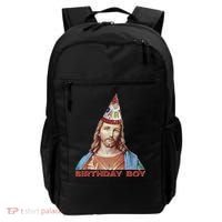 Cool Christmas Jesus Birthday Boy Backpack thumb 0