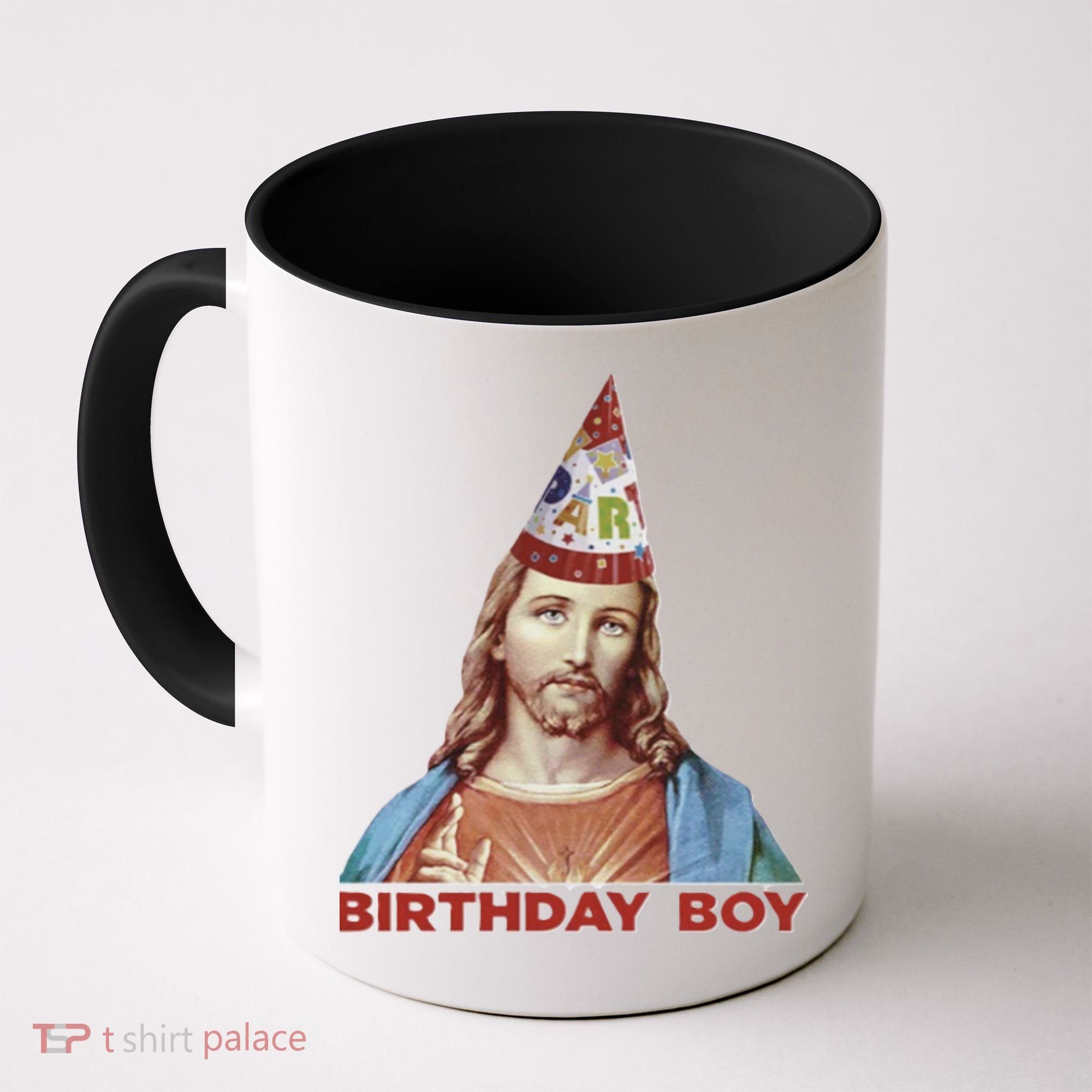 Cool Christmas Jesus Birthday Boy Coffee Mug