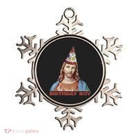 Cool Christmas Jesus Birthday Boy Ornament thumb 0