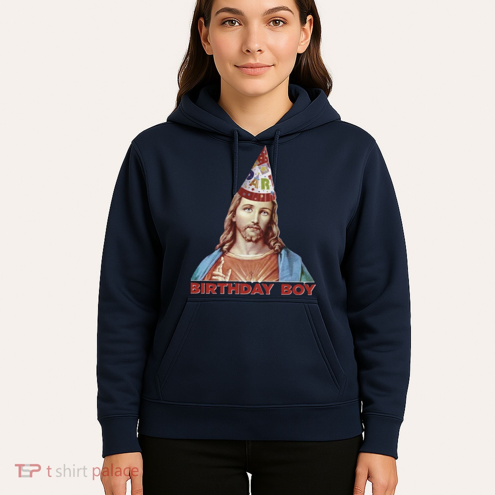 Cool Christmas Jesus Birthday Boy Hoodie