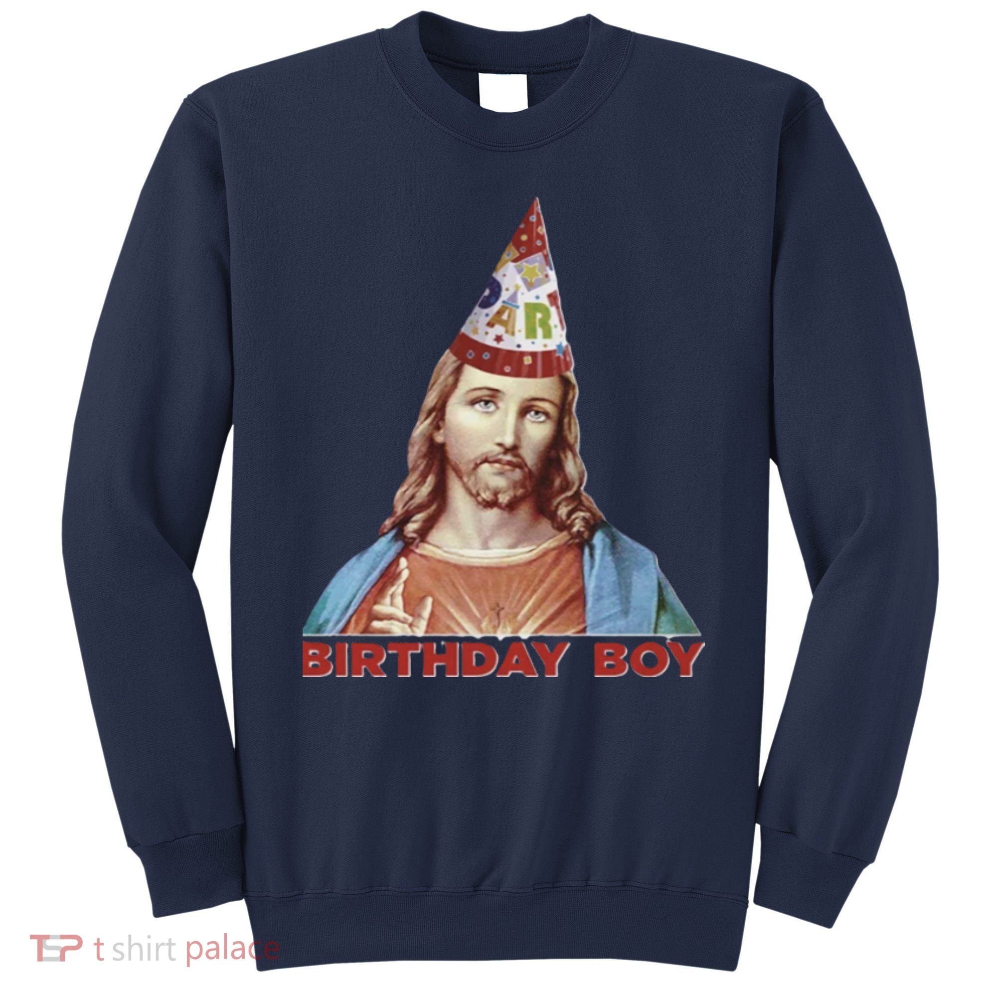 Cool Christmas Jesus Birthday Boy Sweatshirt