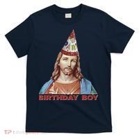 Cool Christmas Jesus Birthday Boy T-Shirt thumb 0