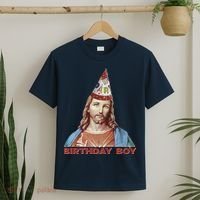 Cool Christmas Jesus Birthday Boy T-Shirt thumb 2