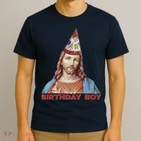 Cool Christmas Jesus Birthday Boy T-Shirt thumb 3