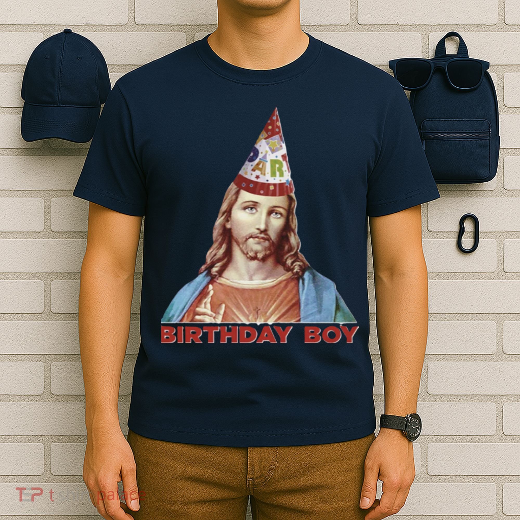 Cool Christmas Jesus Birthday Boy T-Shirt