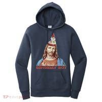 Cool Christmas Jesus Birthday Boy Women's Hoodie thumb 0