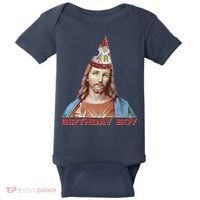Cool Christmas Jesus Birthday Boy Baby Bodysuit thumb 0
