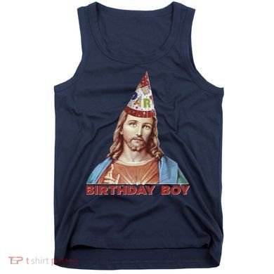 Cool Christmas Jesus Birthday Boy Tank Top