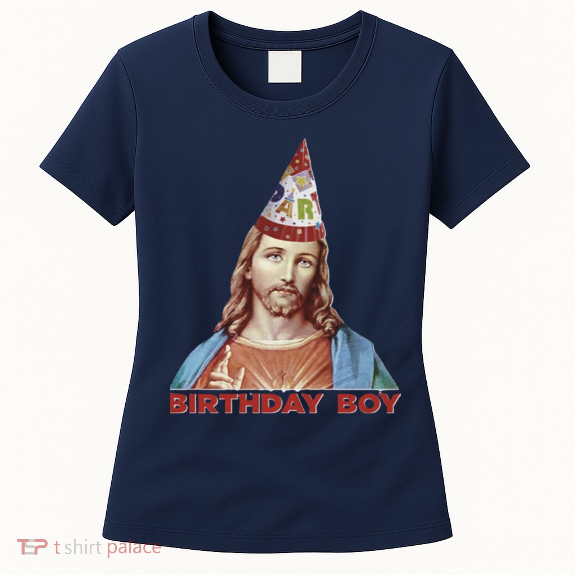 Cool Christmas Jesus Birthday Boy Women's T-Shirt