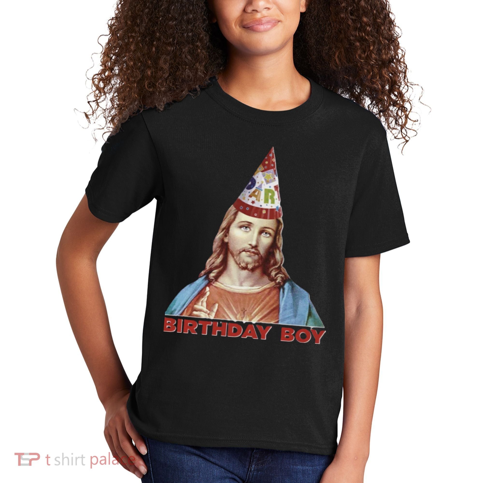 Cool Christmas Jesus Birthday Boy Kids T-Shirt