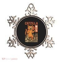 Catzilla Cat Japanese Art Funny Cat Ornament thumb 0
