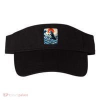 Catzilla Cat Japanese Art Funny Cat Adventure Visor thumb 0