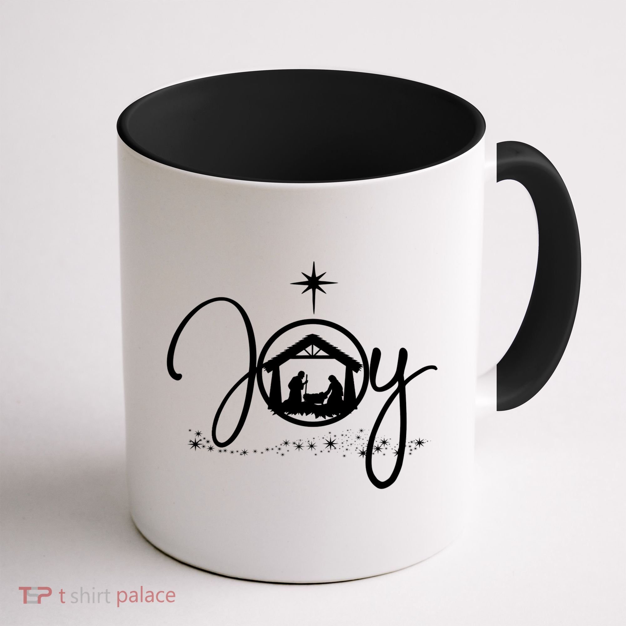 Christian Christmas Joy Jesus Nativity Scene Faith Gift TShirt Coffee Mug