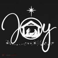 Christian Christmas Joy Jesus Nativity Scene Faith Gift TShirt Women's Hoodie thumb 2
