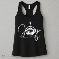 Christian Christmas Joy Jesus Nativity Scene Faith Gift TShirt Women's Tank Top thumb 3