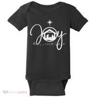 Christian Christmas Joy Jesus Nativity Scene Faith Gift TShirt Baby Bodysuit thumb 0