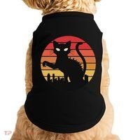 Catzilla Cat Japanese Sunset Retro Cute For Women Doggie Tank thumb 0
