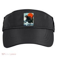 Catzilla Cat Japanese Art Cat Gift Adult Drive Performance Visor thumb 0