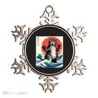 Catzilla Cat Japanese Art Funny Cat Gifts Ornament thumb 0
