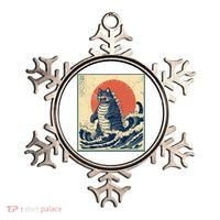 Catzilla Cat Japanese Art Funny Cat Ornament thumb 0