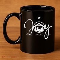 Christian Christmas Joy Jesus Nativity Scene Faith 11oz C Handle Ceramic Mug thumb 4