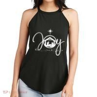 Christian Christmas Joy Jesus Nativity Scene Faith Women's Perfect Tri Rocker Tank thumb 2
