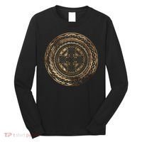Celtic Cross Knot Irish Scottish Shield Warrior Graphic Long Sleeve Shirt thumb 0