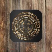 Celtic Cross Knot Irish Scottish Shield Warrior Graphic Coaster thumb 0