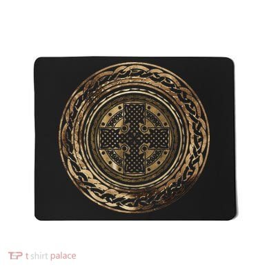 Celtic Cross Knot Irish Scottish Shield Warrior Graphic Mousepad