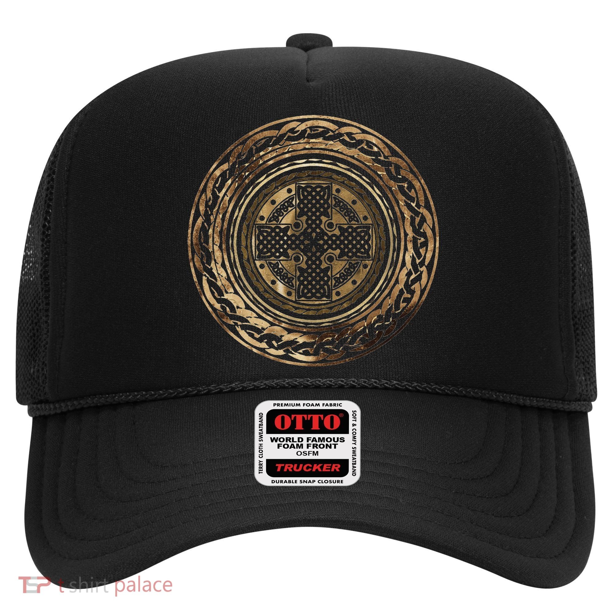 Celtic Cross Knot Irish Scottish Shield Warrior Graphic Hat