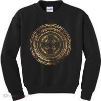 Celtic Cross Knot Irish Scottish Shield Warrior Graphic Kids Sweatshirt thumb 0