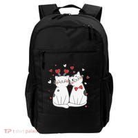 Cute Cats Kittens & Hearts Valentines Day Gift Backpack thumb 0