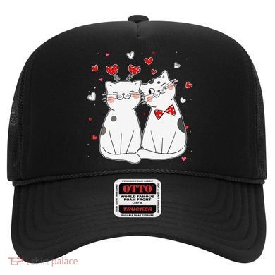 Cute Cats Kittens & Hearts Valentines Day Gift Hat