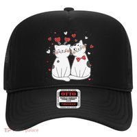 Cute Cats Kittens & Hearts Valentines Day Gift Hat thumb 0