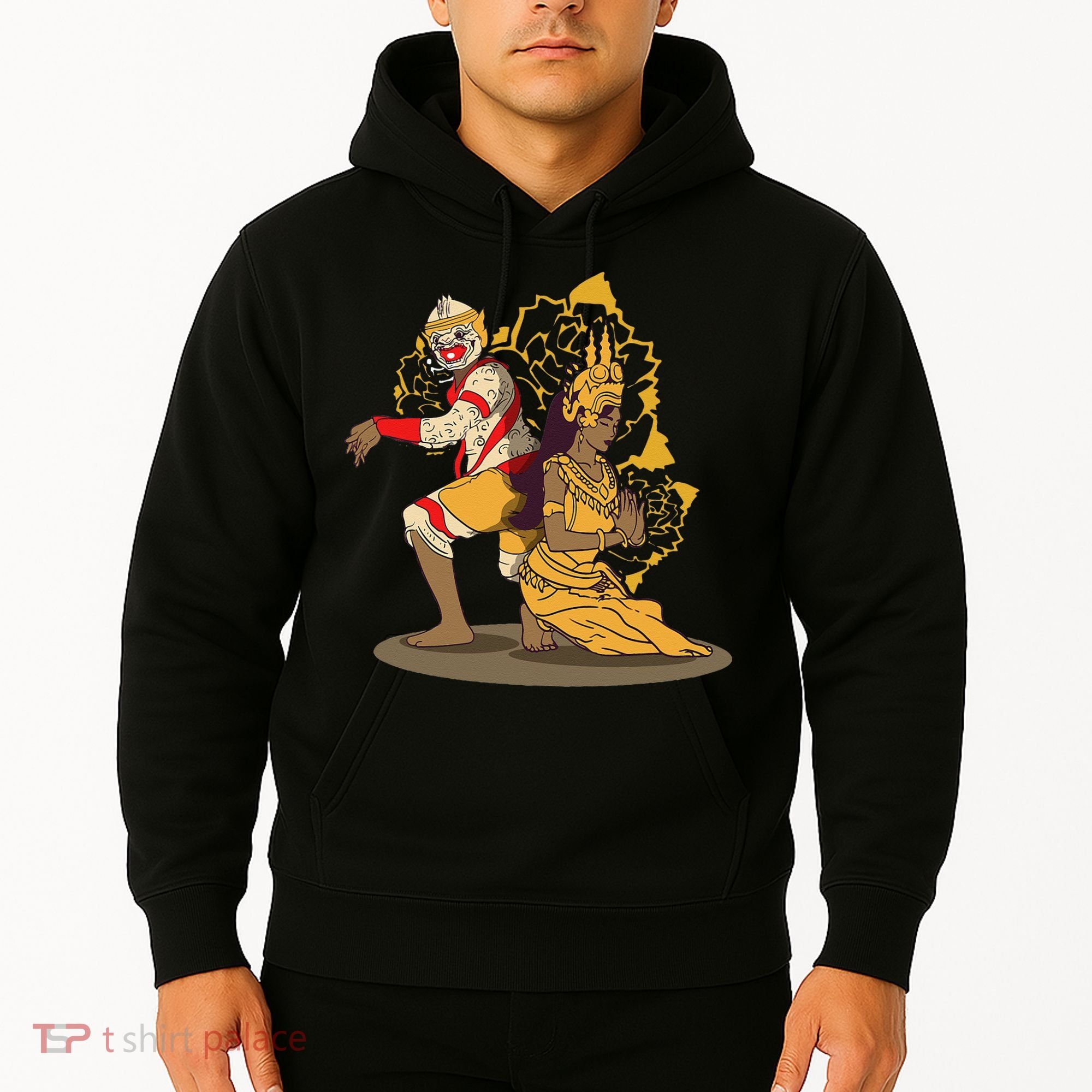 Cambodia Cambodian Khmer Traditional Dance Reamker Apsara Hoodie