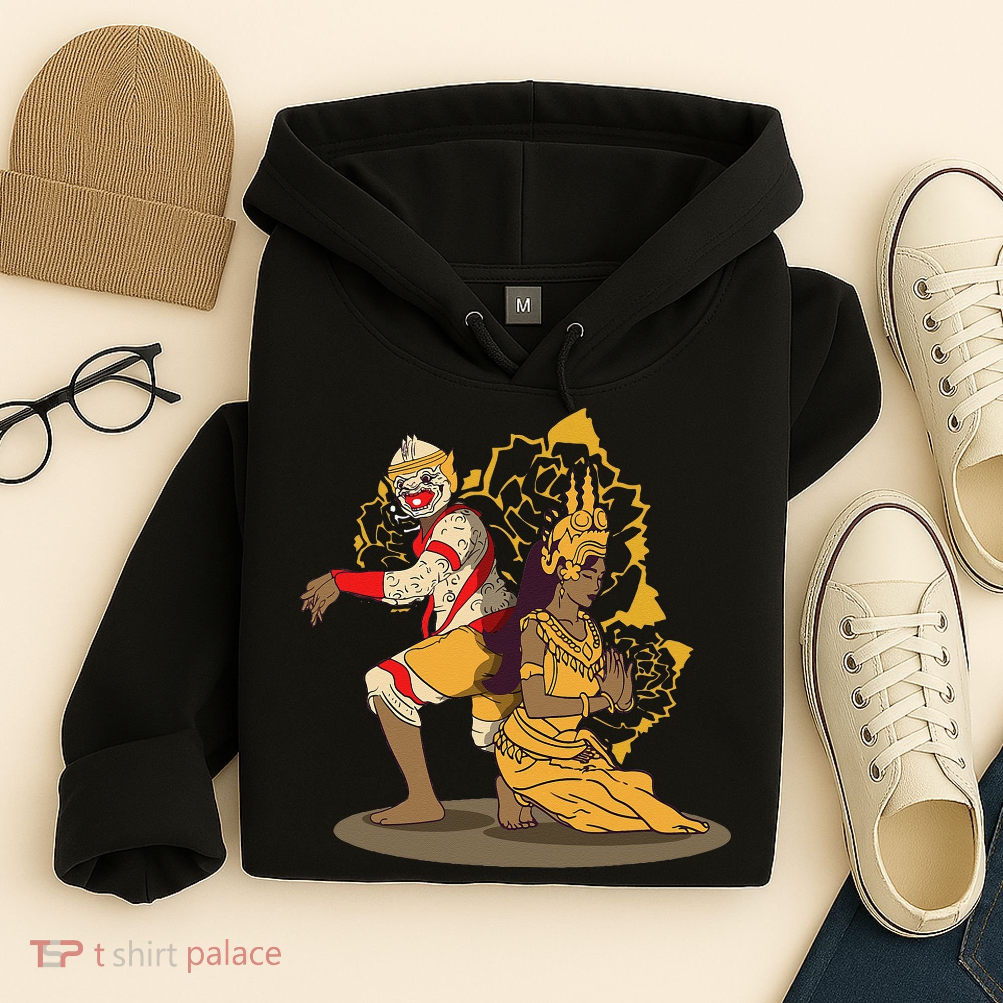 Cambodia Cambodian Khmer Traditional Dance Reamker Apsara Hoodie