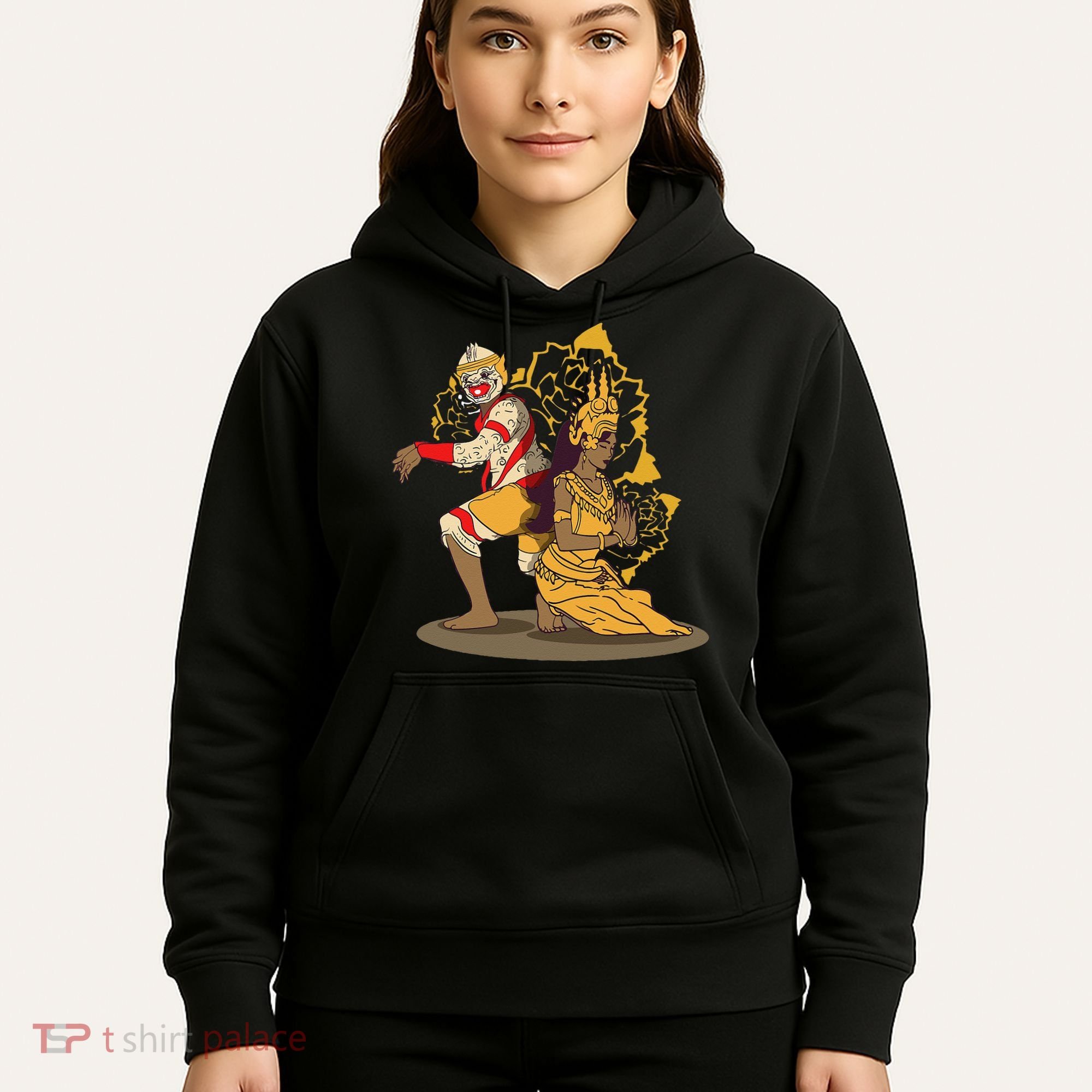Cambodia Cambodian Khmer Traditional Dance Reamker Apsara Hoodie