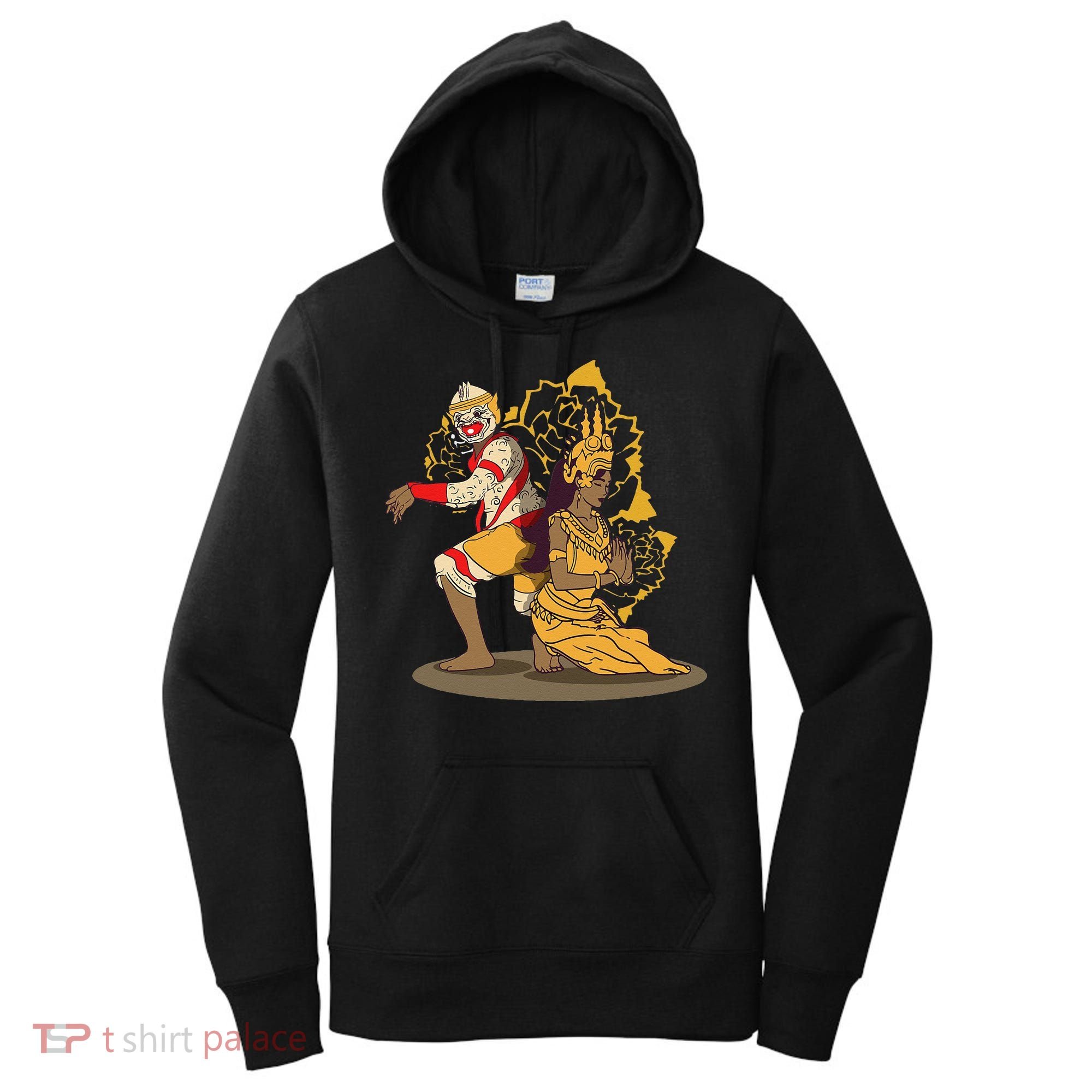 Cambodia Cambodian Khmer Traditional Dance Reamker Apsara Women's Hoodie