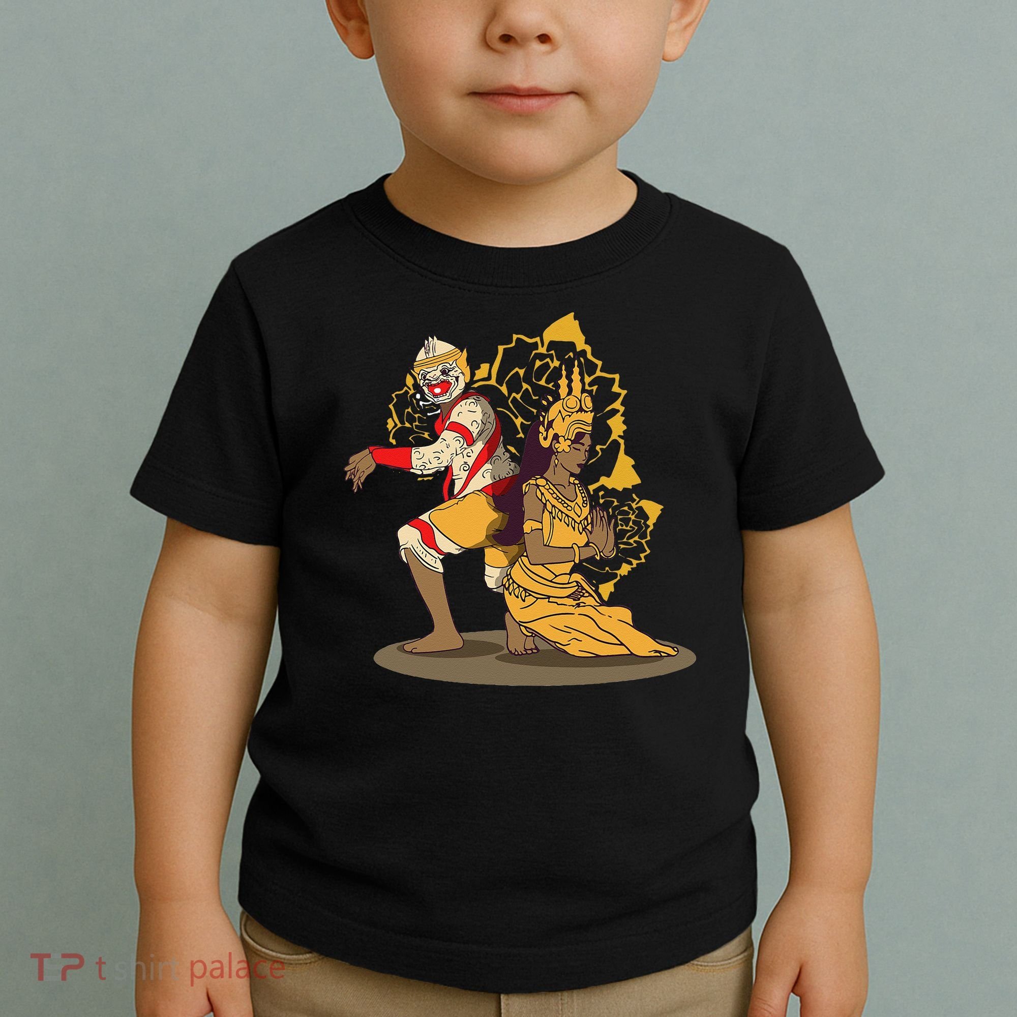 Cambodia Cambodian Khmer Traditional Dance Reamker Apsara Toddler T-Shirt