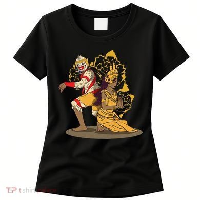 Cambodia Cambodian Khmer Traditional Dance Reamker Apsara Women's T-Shirt