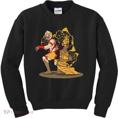 Cambodia Cambodian Khmer Traditional Dance Reamker Apsara Kids Sweatshirt