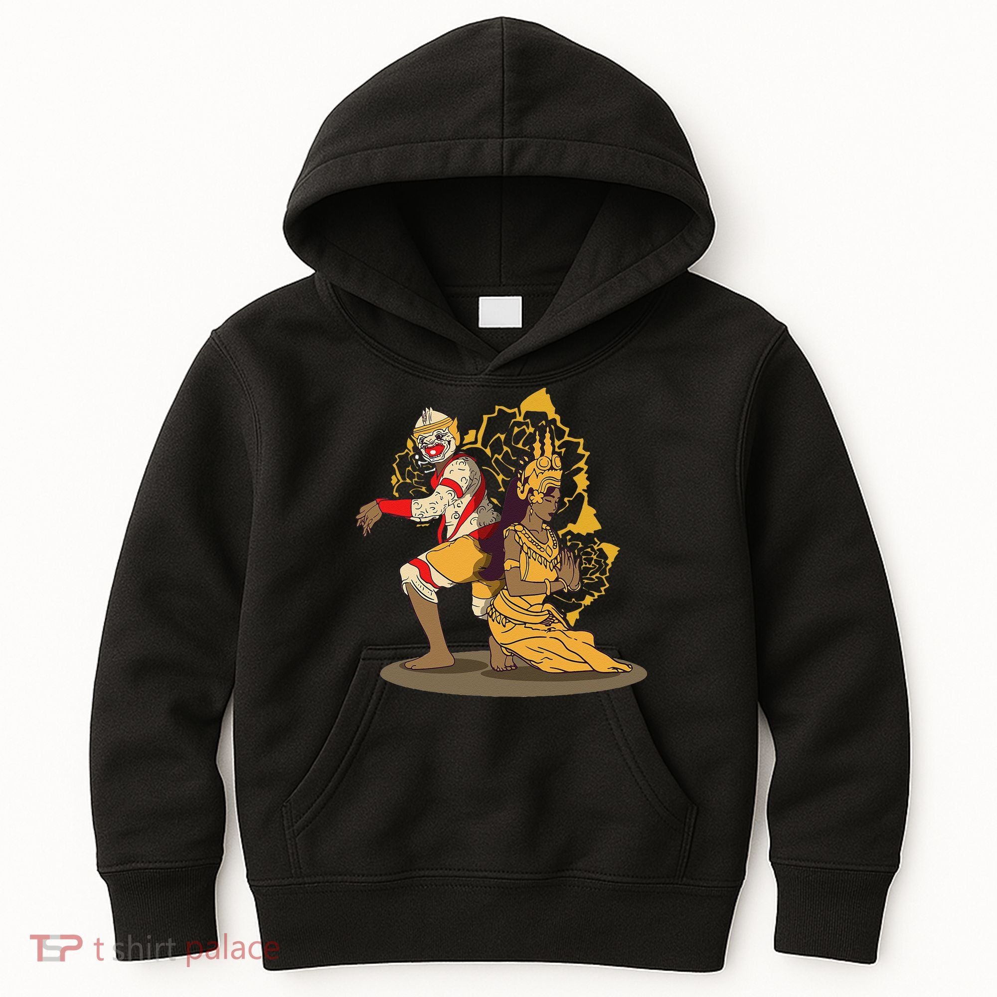 Cambodia Cambodian Khmer Traditional Dance Reamker Apsara Kids Hoodie